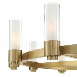 Stiffel Ennis 48" Wide Antique Brass 12-Light Ring Chandelier -Lighting Sales Shop stiffel ennis 48 inch wide antique brass 12 light ring chandelier 95r56views1