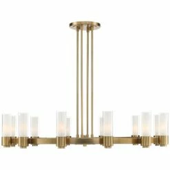 Stiffel Ennis 48" Wide Antique Brass 12-Light Ring Chandelier -Lighting Sales Shop stiffel ennis 48 inch wide antique brass 12 light ring chandelier 95r56views4