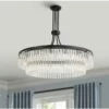Stiffel Handry 38" Wide Black Glass Rod 16-Light Pendant 1 Stiffel Handry 38" Wide Black Glass Rod 16-Light Pendant -Lighting Sales Shop stiffel handry 38 inch wide black glass rod 16 light pendant 529m0cropped