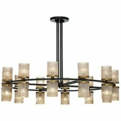 Stiffel Palais 48" Wide Champagne Glass 24-Light Chandelier 9 Stiffel Palais 48" Wide Champagne Glass 24-Light Chandelier -Lighting Sales Shop stiffel palais 48 inch wide champagne glass 24 light chandelier 95r57