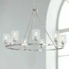 Studio 5 45" Wide Polished Nickel 9-Light Chandelier 1 Studio 5 45" Wide Polished Nickel 9-Light Chandelier -Lighting Sales Shop studio 5 45 inch wide polished nickel 9 light chandelier 58g16cropped