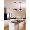 Red Balls Giclee Glow 10 1/4" Wide Mini Pendant -Lighting Sales Shop t6313 u2643 contemporary modern kitchen