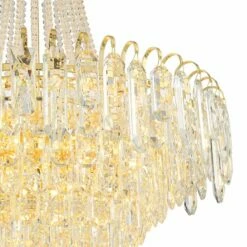 Talia 22 1/4" Wide Gold And Crystal 13-Light Chandelier 11 Talia 22 1/4" Wide Gold And Crystal 13-Light Chandelier -Lighting Sales Shop talia 22 and one quarter inch wide gold and crystal 13 light chandelier 78t20views1