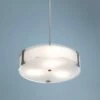 Tara Brushed Steel Semiflush Or Pendant Light