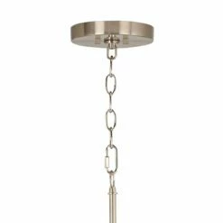 Tempo Ava 6-Light Nickel Pendant Chandelier -Lighting Sales Shop tempo ava 6 light nickel pendant chandelier 729v7views2