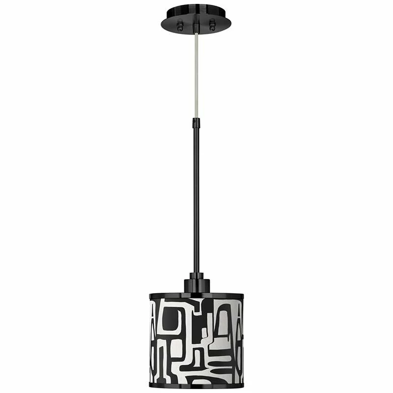 Tempo Giclee Black Mini Pendant Light 4 Tempo Giclee Black Mini Pendant Light - Image 2