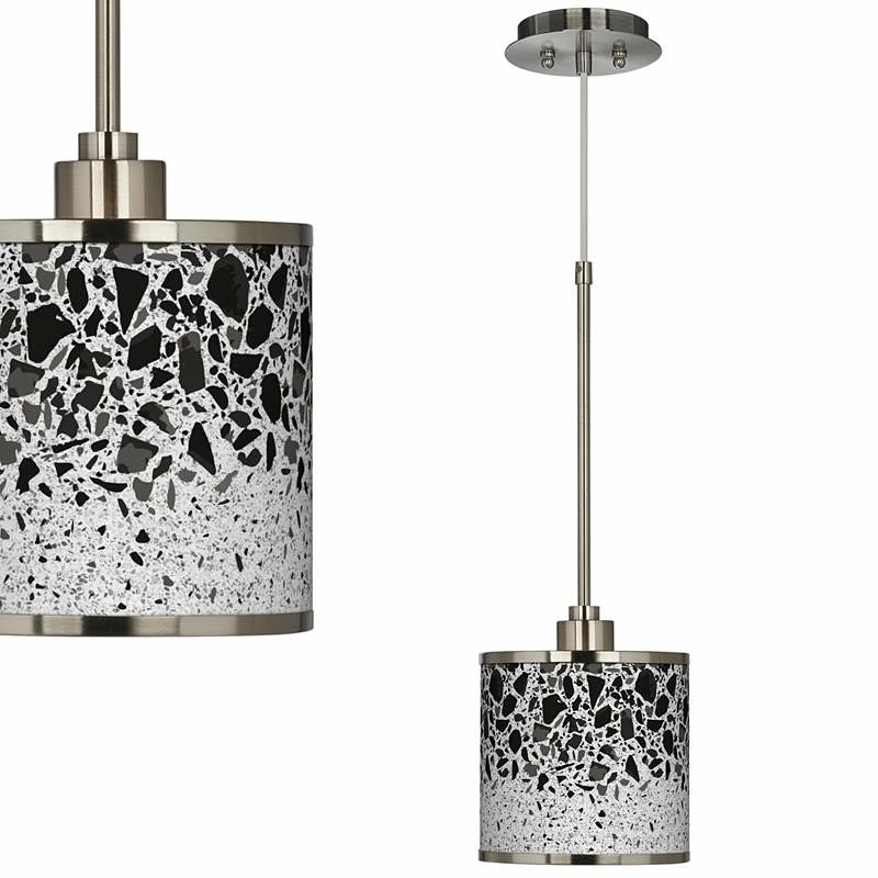 Terrazzo Giclee Glow Mini Pendant Light 3 Terrazzo Giclee Glow Mini Pendant Light