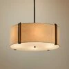 Textile™ Reveal 24 1/2" Wide Dark Bronze Pendant Light