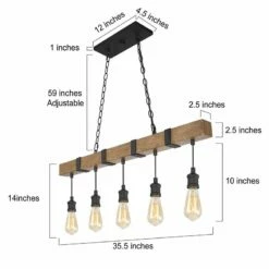 Tolon 35 1/2"W Wood Grain Bronze 5-Light Island Chandelier 11 Tolon 35 1/2"W Wood Grain Bronze 5-Light Island Chandelier -Lighting Sales Shop tolon 35 and one half inchw wood grain bronze 5 light island chandelier 501e5views4