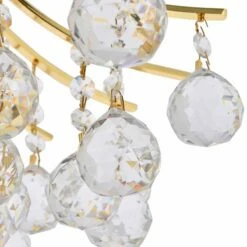 Toureg 19" Wide Gold And Crystal 10-Light Chandelier -Lighting Sales Shop toureg 19 inch wide gold and crystal 10 light chandelier 39v33views3