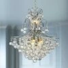 Toureg 22" Wide Chrome And Clear Crystal 2-Tier Chandelier -Lighting Sales Shop toureg 22 inch wide chrome and clear crystal 2 tier chandelier 66d17cropped
