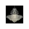 Toureg 31" Wide Chrome And Crystal 15-Light Chandelier -Lighting Sales Shop toureg 31 inch wide chrome and crystal 15 light chandelier 8m105