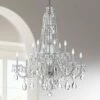 Traditional Crystal 37 1/2" Wide Chrome 12-Light Chandelier -Lighting Sales Shop traditional crystal 37 and one half inch wide chrome 12 light chandelier 6k560cropped