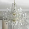 Traditional Crystal 37"W Polished Brass 16-Light Chandelier -Lighting Sales Shop traditional crystal 37 inchw polished brass 16 light chandelier 59p29cropped
