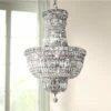 Tranquil 18" Wide Chrome And Clear Crystal 3-Tier Chandelier 1 Tranquil 18" Wide Chrome And Clear Crystal 3-Tier Chandelier -Lighting Sales Shop tranquil 18 inch wide chrome and clear crystal 3 tier chandelier 66d11cropped