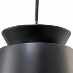 Trapezoid 7 3/4"W Matte Black Ceramic LED Mini Pendant Light -Lighting Sales Shop trapezoid 7 and three quarter inchw matte black ceramic led mini pendant light 99d99views2