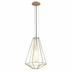Troy Silhouette 16" Gold And White Glass Modern Geometric Pendant 7 Troy Silhouette 16" Gold And White Glass Modern Geometric Pendant -Lighting Sales Shop troy silhouette 16 inch gold and white glass modern geometric pendant 1w074views1