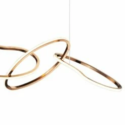 Unity 55" Brushed Champagne LED Kitchen Island Light Pendant -Lighting Sales Shop unity 55 inch brushed champagne led kitchen island light pendant 69c69views1