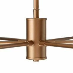 Uolin 23" Wide Gold 6-Light Linear Chandelier -Lighting Sales Shop uolin 23 inch wide gold 6 light linear chandelier 206e3views3