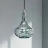 Uttermost Norbello 9" Wide Blue Green Mercury Glass Mini Pendant -Lighting Sales Shop uttermost norbello 9 inch wide blue green mercury glass mini pendant 2c649cropped