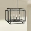 Uttermost Quadrangle Black 4-Light Pendant Light -Lighting Sales Shop uttermost quadrangle black 4 light pendant light 84x32cropped