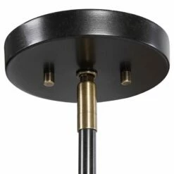 Uttermost Telesto 32"W Brass And Black 8-Light Pendant Light 7 Uttermost Telesto 32"W Brass And Black 8-Light Pendant Light -Lighting Sales Shop uttermost telesto 32 inchw brass and black 8 light pendant light 94n35views2