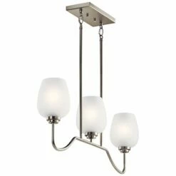 Valserrano 31" Wide Nickel Kitchen Island Light Chandelier -Lighting Sales Shop valserrano 31 inch wide nickel kitchen island light chandelier 75c84views1