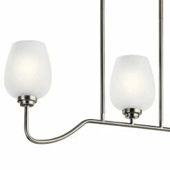 Valserrano 31" Wide Nickel Kitchen Island Light Chandelier -Lighting Sales Shop valserrano 31 inch wide nickel kitchen island light chandelier 75c84views2