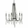 Varaluz Barcelona 27" Wide Onyx Crystal 6-Light Chandelier -Lighting Sales Shop varaluz barcelona 27 inch wide onyx crystal 6 light chandelier 86f87
