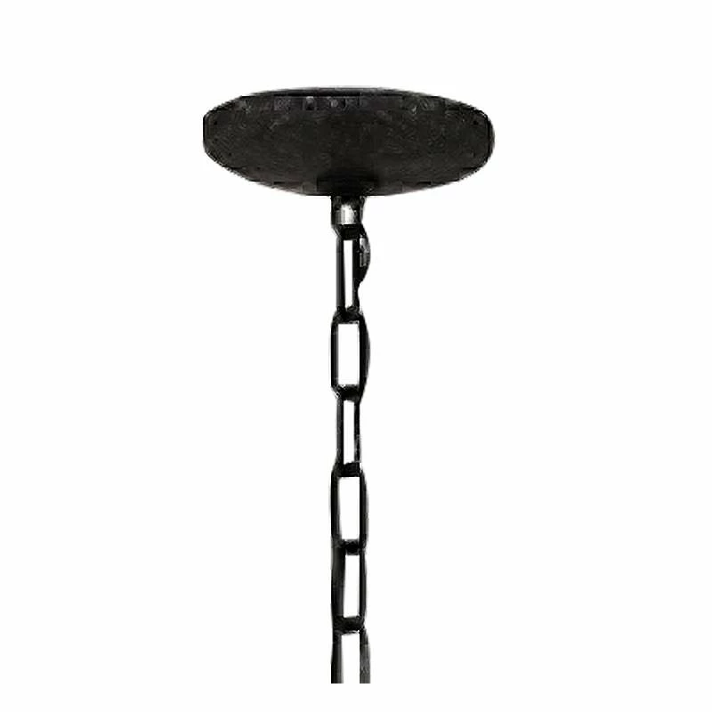 Varaluz Barcelona 27" Wide Onyx Crystal 6-Light Chandelier 5 Varaluz Barcelona 27" Wide Onyx Crystal 6-Light Chandelier - Image 3