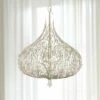 Varaluz Bask 32" Wide Gold Dust Crystal Pendant Light -Lighting Sales Shop varaluz bask 32 inch wide gold dust crystal pendant light 9m979cropped