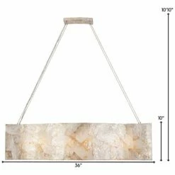 Varaluz Big 36" Wide Kabebe Shell Linear Pendant Light -Lighting Sales Shop varaluz big 36 inch wide kabebe shell linear pendant light 3x781views3