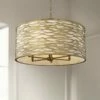 Varaluz Casa Kato 30" Wide Havana Gold 6-Light Drum Pendant -Lighting Sales Shop varaluz casa kato 30 inch wide havana gold 6 light drum pendant 485k1cropped
