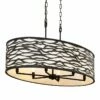 Varaluz Casa Kato 36" Wide Carbon Black 6-Light Oval Pendant -Lighting Sales Shop varaluz casa kato 36 inch wide carbon black 6 light oval pendant 488k1