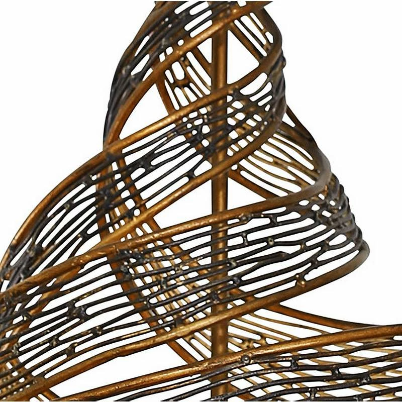 Varaluz Flow 26" Wide Hammered Ore Twist 6-Light Modern Pendant 5 Varaluz Flow 26" Wide Hammered Ore Twist 6-Light Modern Pendant - Image 3