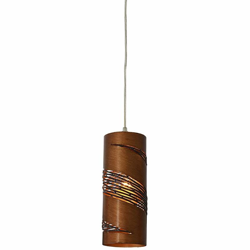 Varaluz Flow 4" Wide Hammered Ore Mini Pendant Light 4 Varaluz Flow 4" Wide Hammered Ore Mini Pendant Light - Image 2