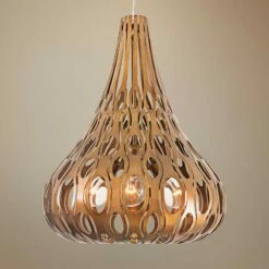 Varaluz Masquerade 18" Wide Hammered Ore Pendant Light