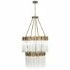 Varaluz Matrix 30" Wide Havana Gold 2-Tier Chandelier -Lighting Sales Shop varaluz matrix 30 inch wide havana gold 2 tier chandelier 86g14