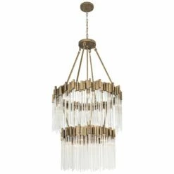Varaluz Matrix 30" Wide Havana Gold 2-Tier Chandelier -Lighting Sales Shop varaluz matrix 30 inch wide havana gold 2 tier chandelier 86g14views2