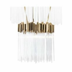 Varaluz Matrix 30"W Havana Gold And Fluted Glass Chandelier -Lighting Sales Shop varaluz matrix 30 inchw havana gold and fluted glass chandelier 69p38views2