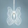 Varaluz Monarch 9" Wide White Butterfly Mini Pendant Light 2 Varaluz Monarch 9" Wide White Butterfly Mini Pendant Light -Lighting Sales Shop varaluz monarch 9 inch wide white butterfly mini pendant light 74g14cropped