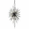 Varaluz Orbital 24" Black And Crystal 20-Light Modern Foyer Chandelier -Lighting Sales Shop varaluz orbital 24 inch black and crystal 20 light modern foyer chandelier 556e2