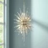 Varaluz Orbital 24" Wide Gold Dust And Crystal Foyer Pendant -Lighting Sales Shop varaluz orbital 24 inch wide gold dust and crystal foyer pendant 69p61cropped