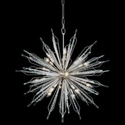 Varaluz Orbital 36" Wide Gold Dust 16-Light Pendant