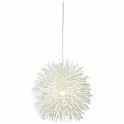 Varaluz Urchin 6 1/4" Wide White Mini Pendant Light 6 Varaluz Urchin 6 1/4" Wide White Mini Pendant Light -Lighting Sales Shop varaluz urchin 6 and one quarter inch wide white mini pendant light 4w617