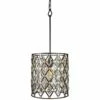 Varaluz Windsor 11 1/2"W Carbon And Gold Mini Pendant Light -Lighting Sales Shop varaluz windsor 11 and one half inchw carbon and gold mini pendant light 86g18