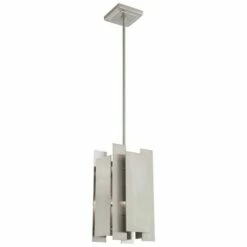 Varick 7" Wide Brushed Nickel Metal Mini Pendant Light -Lighting Sales Shop varick 7 inch wide brushed nickel metal mini pendant light 73g97views2