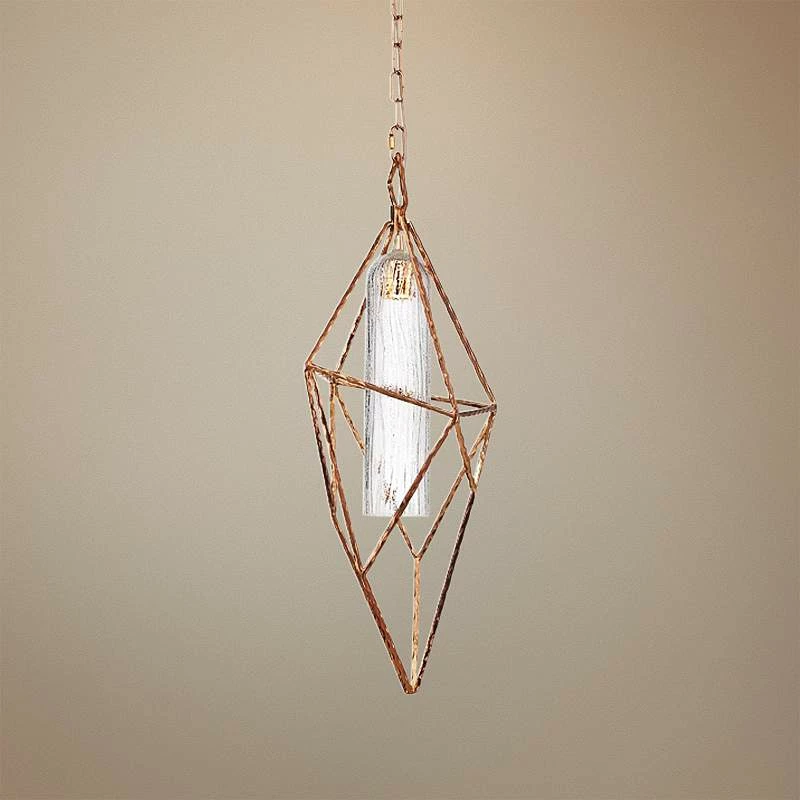 Verdino Asymmetric 10 1/4" Wide Gold LED Mini Pendant 3 Verdino Asymmetric 10 1/4" Wide Gold LED Mini Pendant