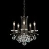 Vesca 15"W Heirloom Bronze And Crystal 5-Light Chandelier -Lighting Sales Shop vesca 15 inchw heirloom bronze and crystal 5 light chandelier 68r83