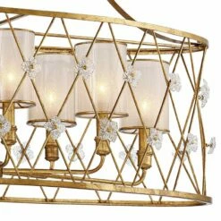 Victoria Park 43"W Elara Gold Kitchen Island Light Pendant -Lighting Sales Shop victoria park 43 inchw elara gold kitchen island light pendant 58f83views1